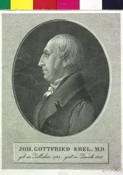 Johann Gottfried Ebel da Artist Unknown