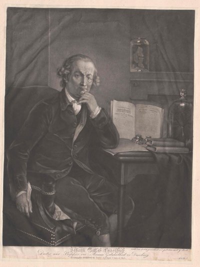 Johann Gottlob Leidenfrost da Artist Unknown