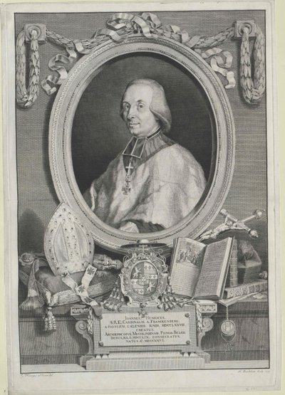 Johann Heinrich conte Frankenberg da Artist Unknown