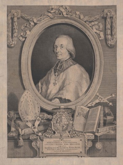 Johann Henry conte Frankenberg da Artist Unknown