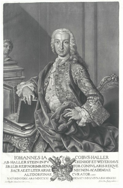Johann Jacob Haller von Hallerstein da Artist Unknown