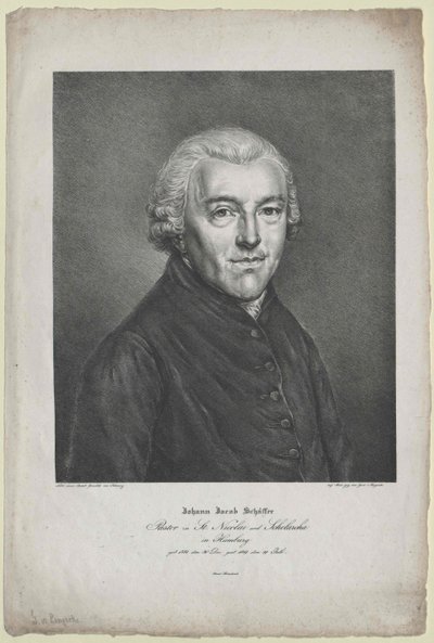 Johann Jakob Schaeffer da Artist Unknown