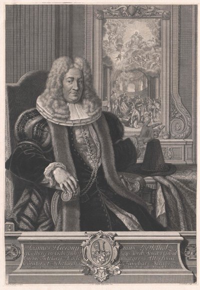Johann Jerome Loeffelholz di Colberg da Artist Unknown