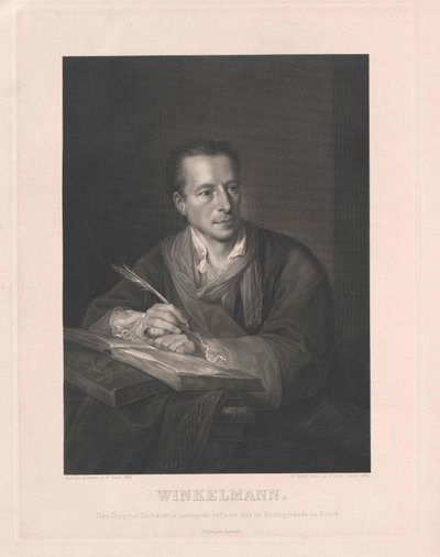 Johann Joachim Winckelmann da Artist Unknown