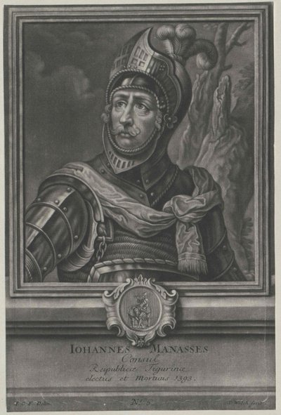 Johann Manasses da Artist Unknown