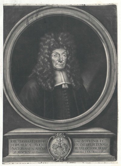 Johann Thomas Eberhard da Artist Unknown