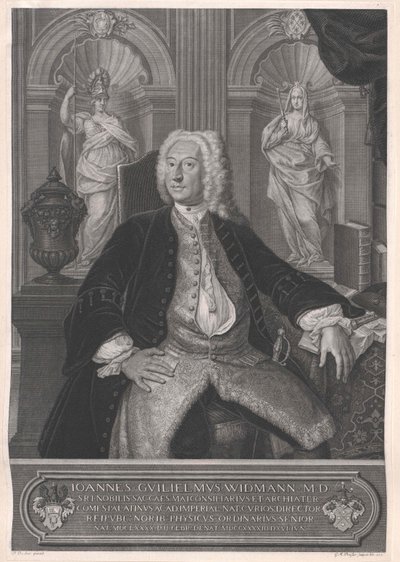 Sig. Johann Wilhelm Widmann da Artist Unknown