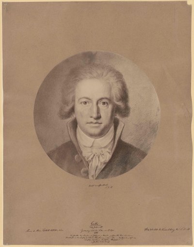 Johann Wolfgang von Goethe da Artist Unknown