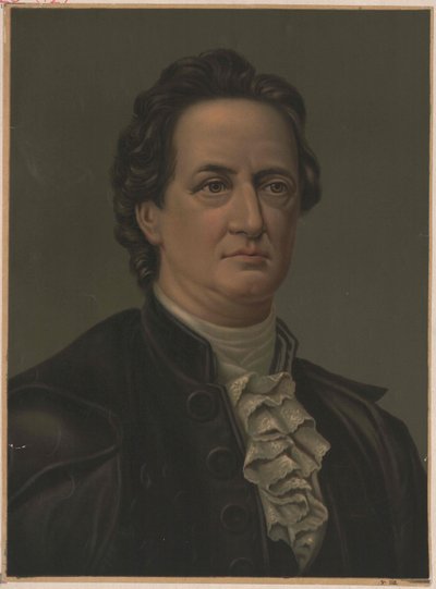 Johann Wolfgang von Goethe da Artist Unknown