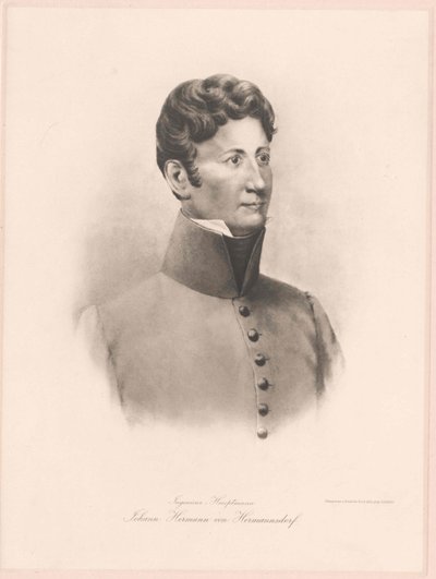 Johann von Hermann-Hermannsdorf da Artist Unknown