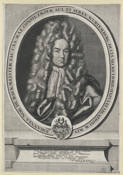 Johannes von Backmeister da Artist Unknown