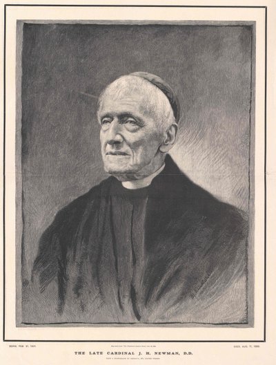 John Henry Newman da Artist Unknown