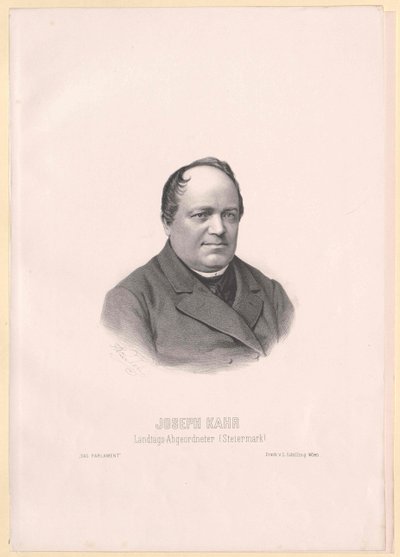 Joseph Kahr da Artist Unknown