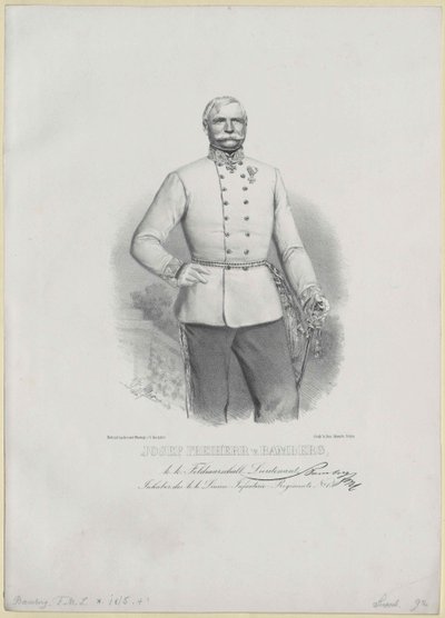 Giuseppe barone di Bamberga da Artist Unknown