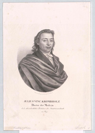 Julius Vincent prezioso von Krombholz da Artist Unknown