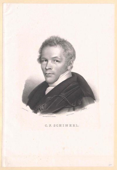 Karl Friedrich Schinkel da Artist Unknown