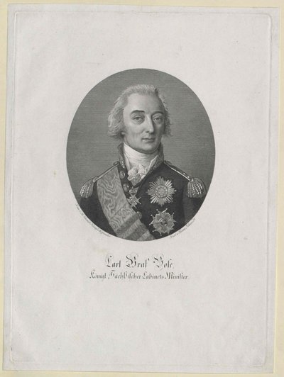 Karl Graf Bose (stampa) da Artist Unknown