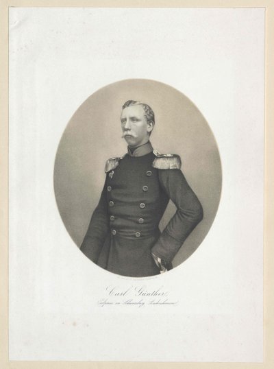 Karl Guenther principe di Schwarzburg-Sondershausen da Artist Unknown