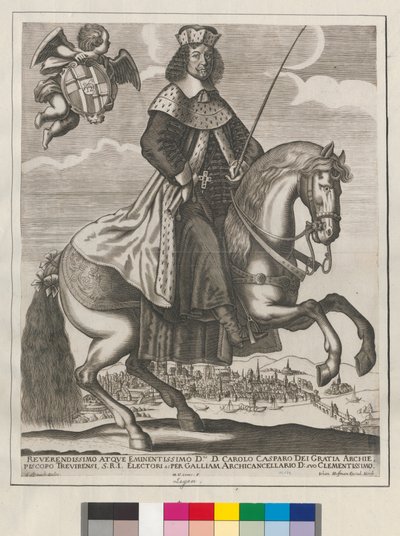 Karl Kaspar von the Leyen da Artist Unknown