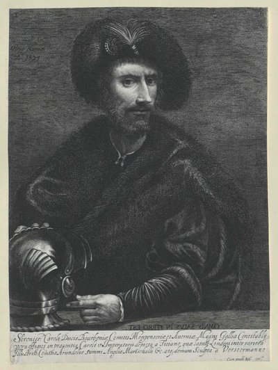 Karl conte Montpensier da Artist Unknown