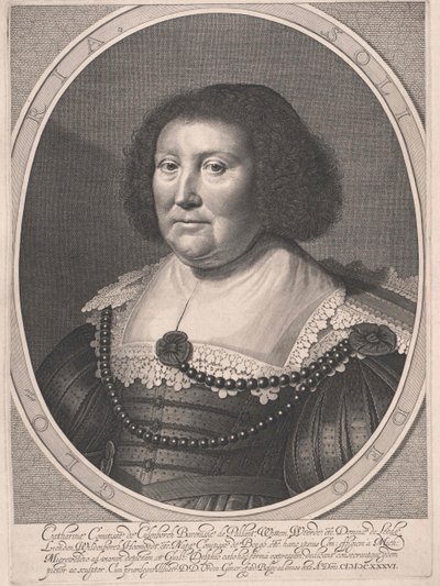 Katharina van the Berg da Artist Unknown