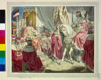 Re Rodolfo I von Habsburg da Artist Unknown