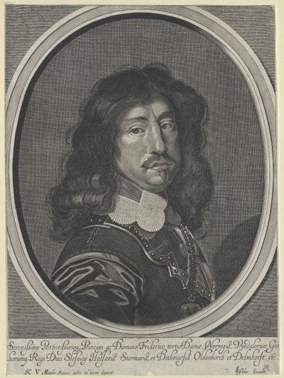Re di Danimarca Federico III da Artist Unknown