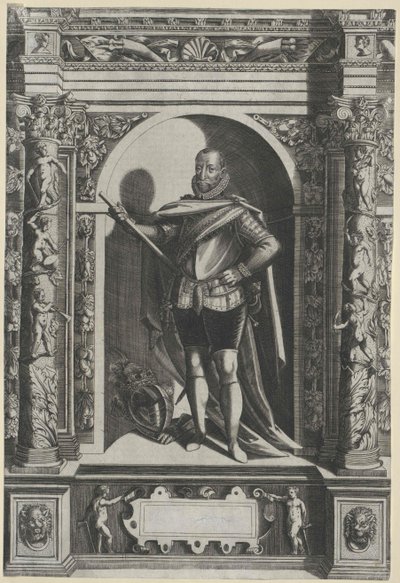 Re di Danimarca Federico II da Artist Unknown