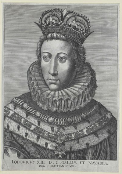 Re di Francia Luigi XIII da Artist Unknown