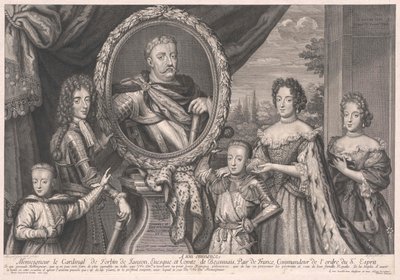 Re di Polonia Johann III Sobieski (stampa) da Artist Unknown