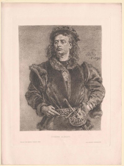 Re di Polonia Johann I Albrecht da Artist Unknown