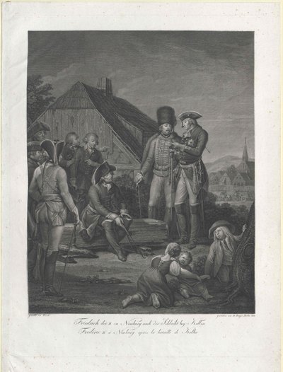 Re di Prussia Federico II da Artist Unknown