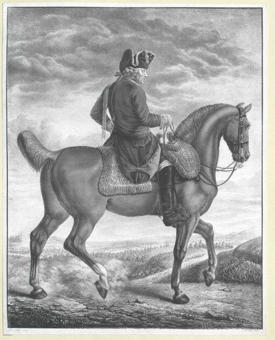 Re di Prussia Federico II da Artist Unknown