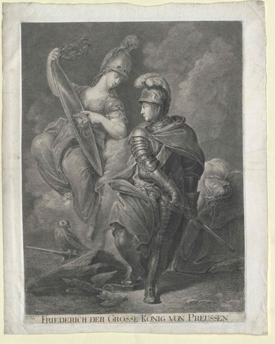 Re di Prussia Federico II da Artist Unknown