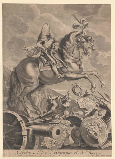 Re di Spagna Carlo II da Artist Unknown