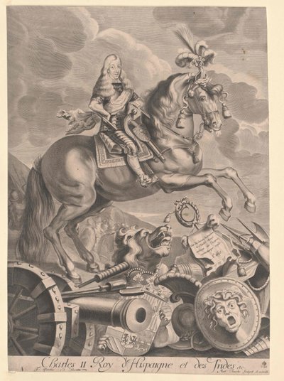 Re di Spagna Carlo II da Artist Unknown