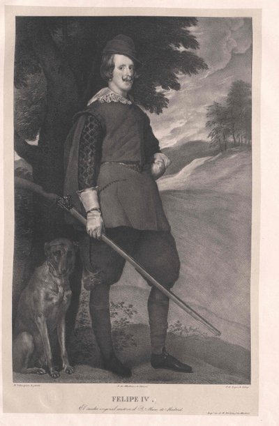 Re di Spagna Philipp IV da Artist Unknown