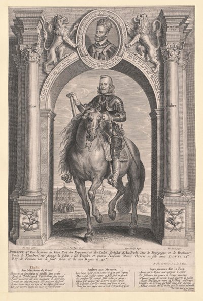 Re di Spagna Philipp IV da Artist Unknown