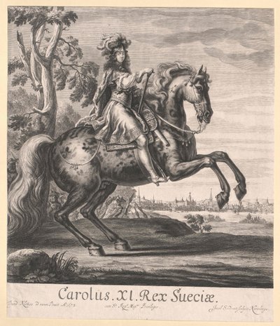 Re di Svezia Carlo XI da Artist Unknown