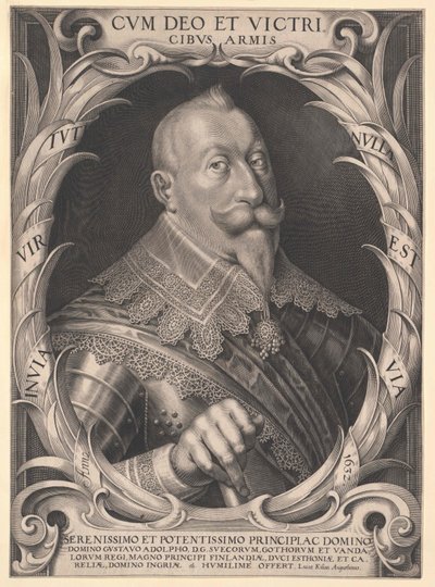 Re di Svezia Gustavo Adolfo di Svezia da Artist Unknown