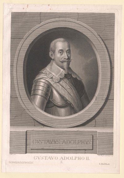 Re di Svezia Gustavo Adolfo di Svezia da Artist Unknown
