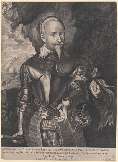 Re di Svezia Gustavo Adolfo di Svezia da Artist Unknown