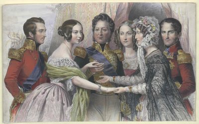 Re dei francesi Luigi Filippo da Artist Unknown