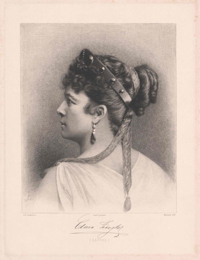 Klara Ziegler da Artist Unknown