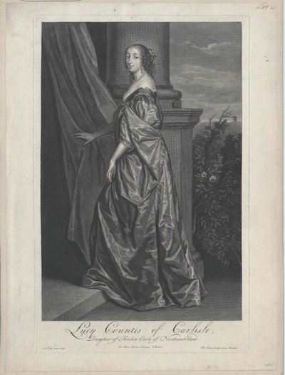 Lady Lucy Percy da Artist Unknown