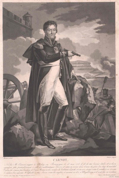 Lazare Nicolas Marguerite Comte Carnot da Artist Unknown