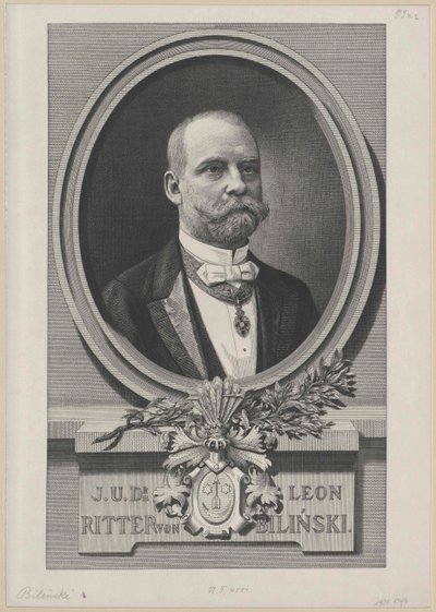 Leon Ritter Bilinski (stampa) da Artist Unknown