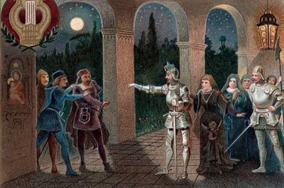 Leonora rapita dal convento da Manrico, Atto II, scena 5, dell