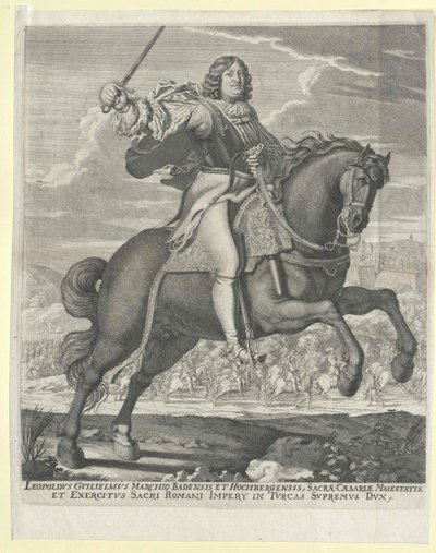 Leopoldo Guglielmo I di Baden-Baden da Artist Unknown