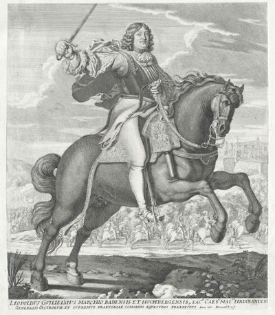 Leopoldo Guglielmo I di Baden-Baden da Artist Unknown